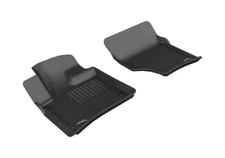 3D MAXpider Kagu 1st Row Floormat For 07-15 Audi Q7 - Black